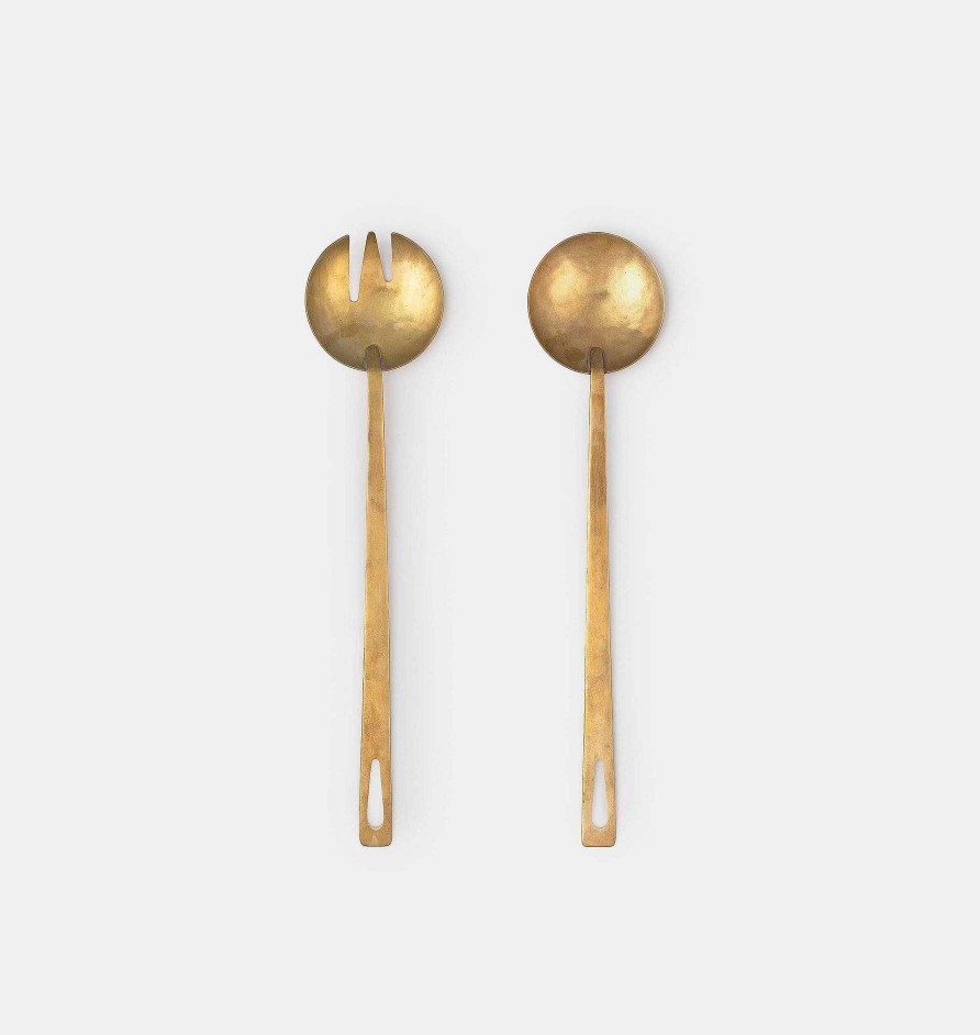 Best Mulxiply Handmade Brass Serving Utensils