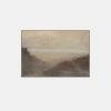 Online Ryan Brown Misty Sea V Framed Print