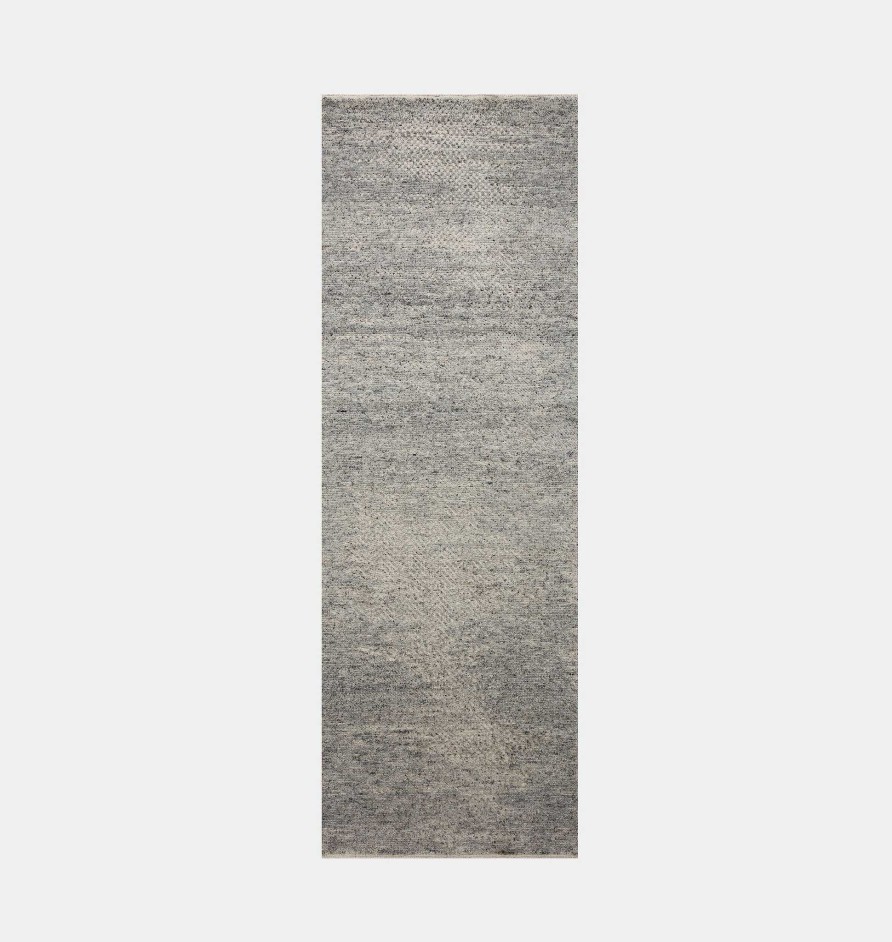 Hot Amber Lewis x Loloi Collins Coi-03 Pebble / Silver Area Rug