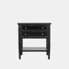 Wholesale Shoppe Furniture & Art Hewes Side Table Black