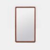 Hot Made Goods Chicory Leather Mirror