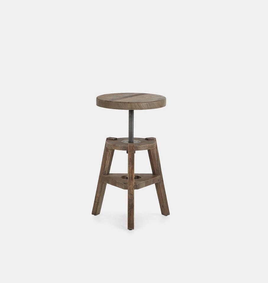 Online Amber Lewis x Four Hands Addy Pedestal Accent Stool