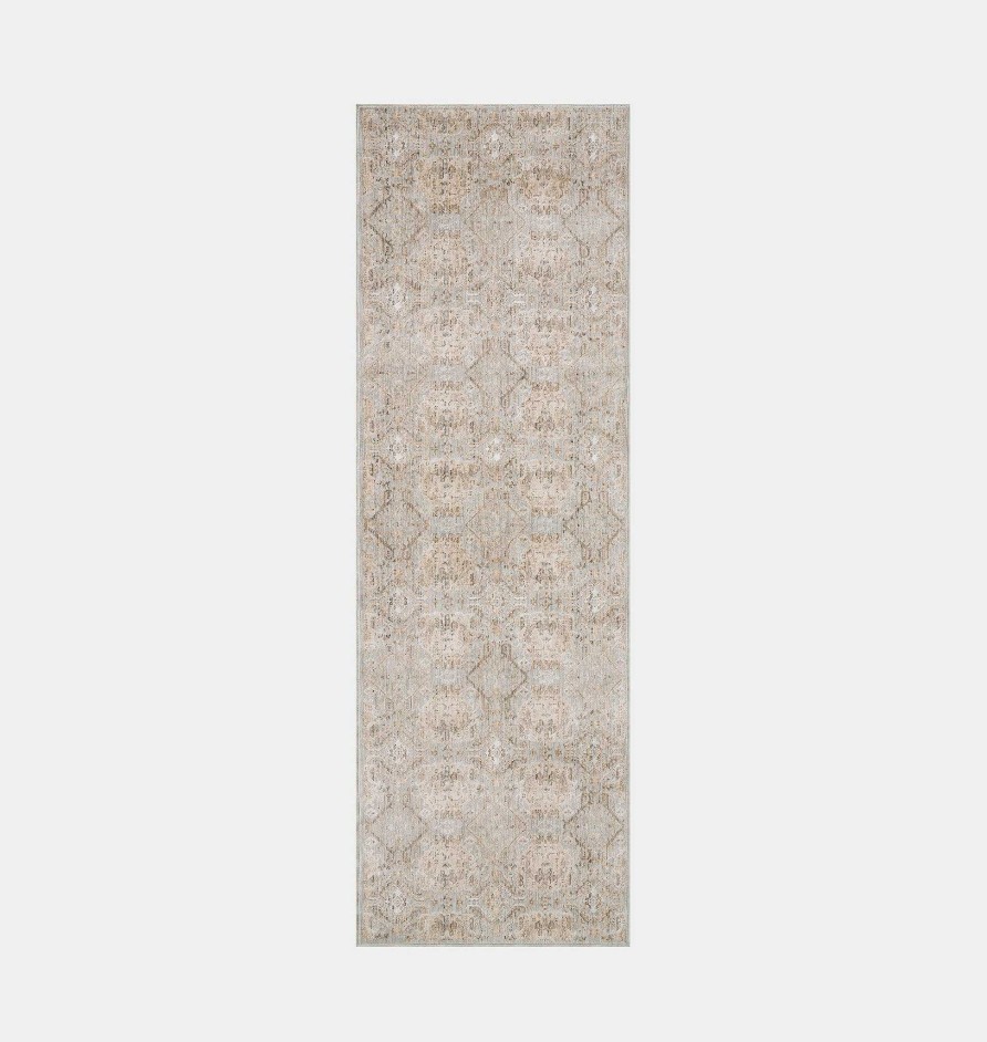 Clearance Amber Lewis x Loloi Zuma Zum-05 Silver / Multi Area Rug