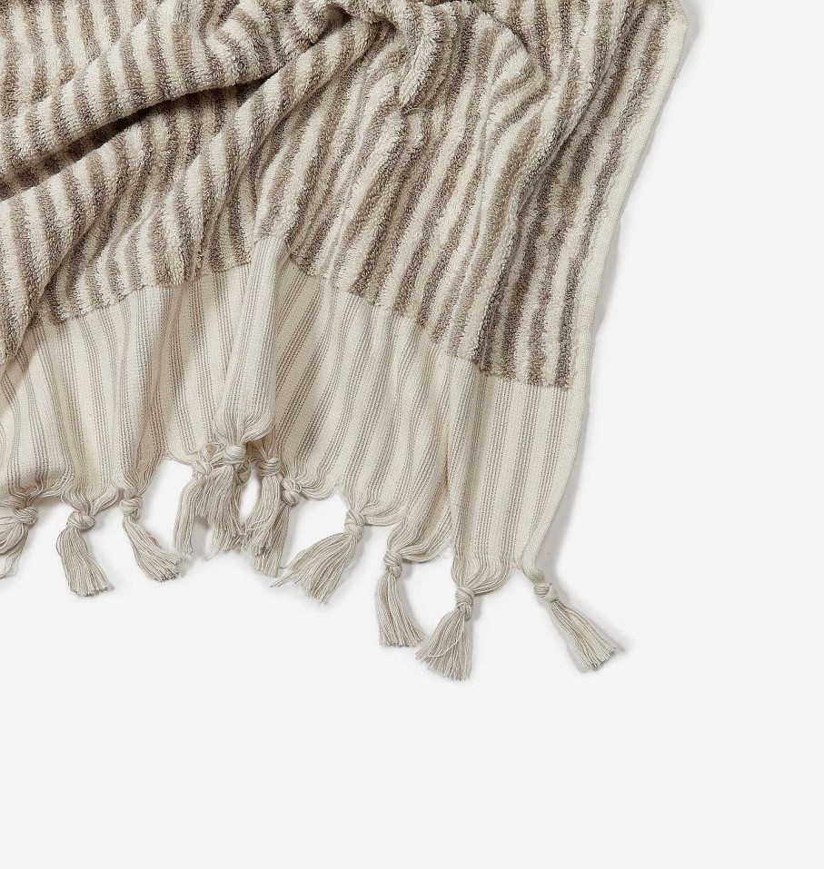 Best Shoppe Amber Interiors Striped Terry Towel