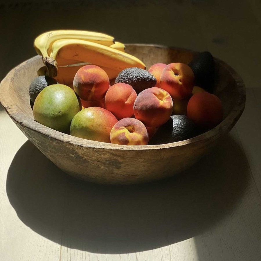 Best Shoppe Amber Interiors Narbonne Teak Bowl