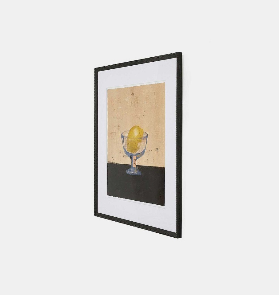 Hot Amber Lewis x Four Hands Lemon Cup By Coup D'Esprit Framed Print