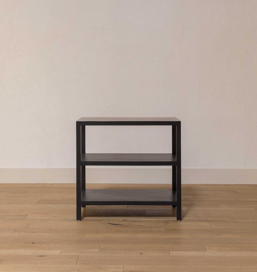 Online Noir Lima Shelf Side Table