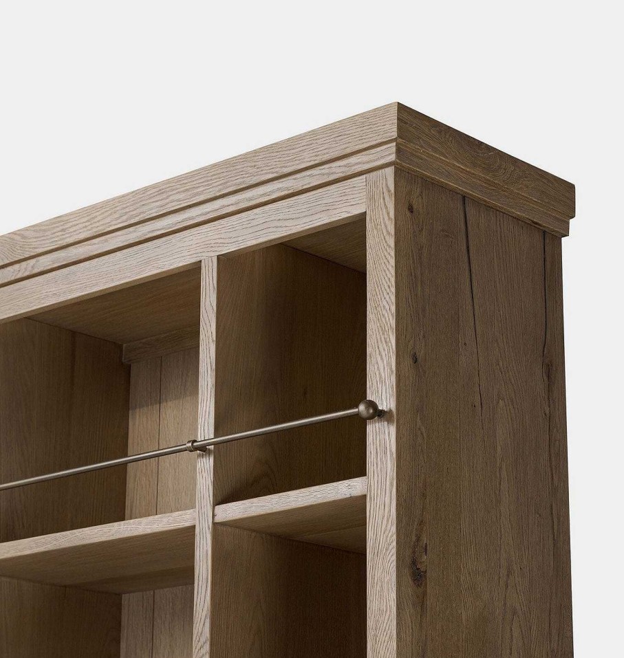 Clearance Amber Lewis x Four Hands Alistar Bookcase Worn Oak