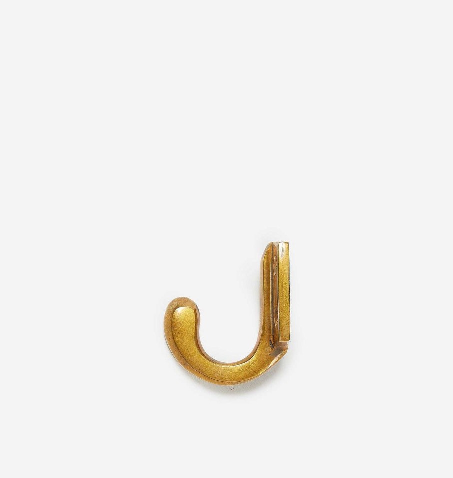 New Country Hardware Waterford Brass Hook