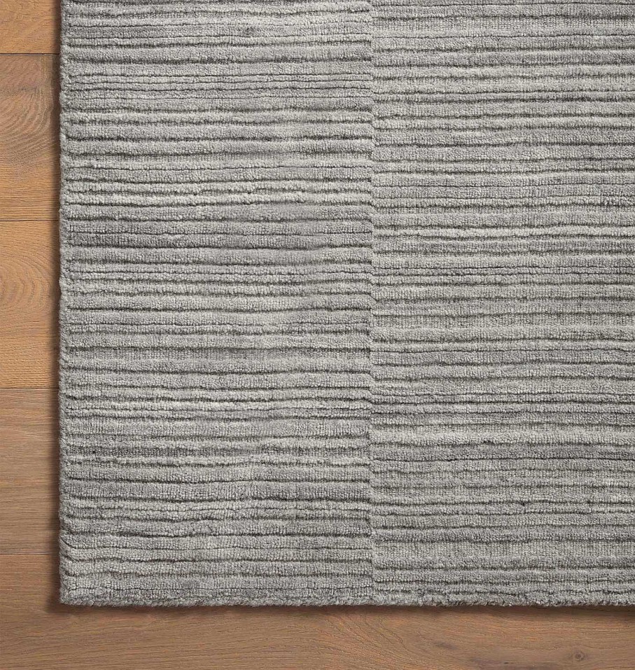 Clearance Amber Lewis x Loloi Lou Lox-01 Dove Area Rug