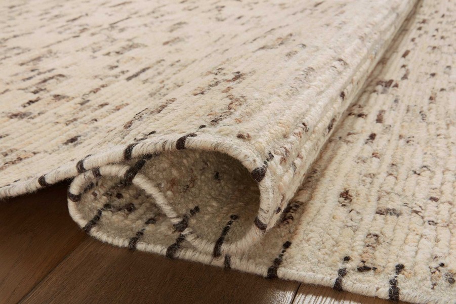 Best Amber Lewis x Loloi Briyana Bri-01 Natural / Granite Area Rug