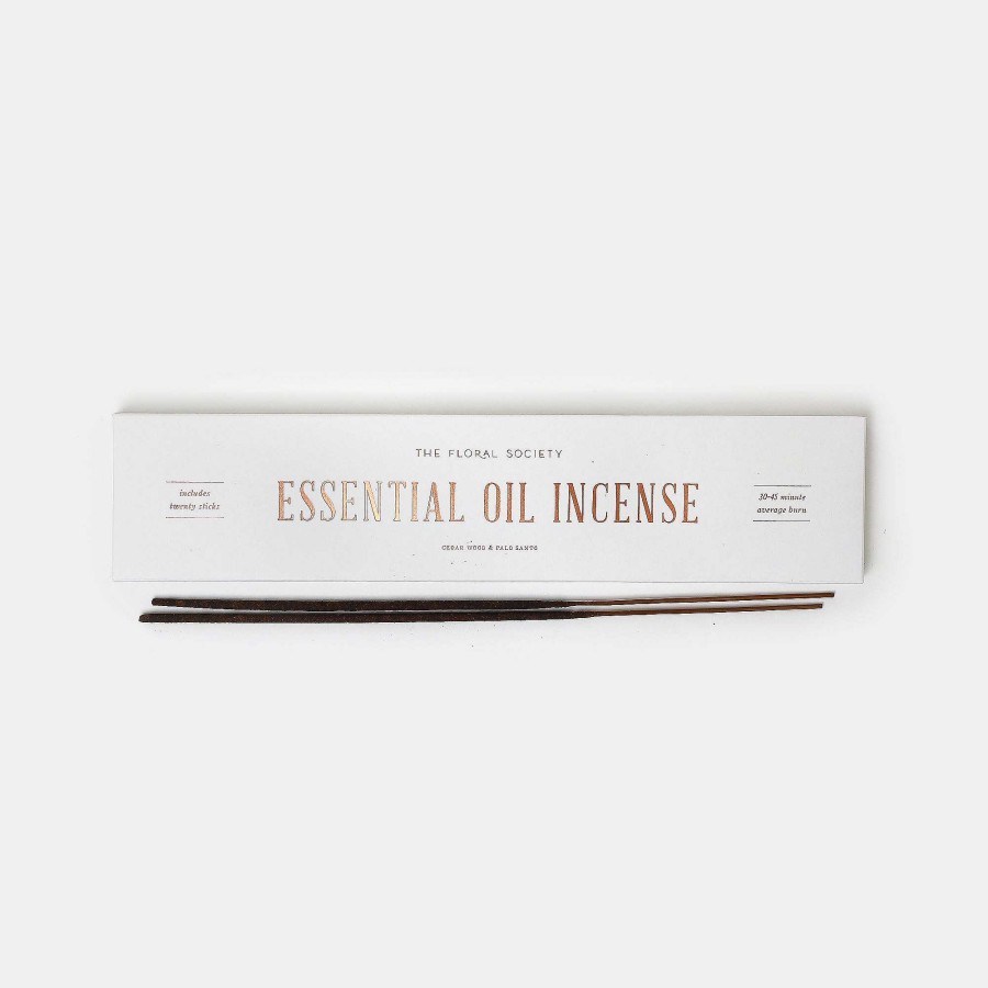 Wholesale The Floral Society Essential Oil Incense