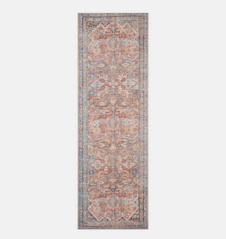 Online Loloi Rugs Cicero Adr-02 Rust / Denim