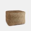 Online Napa Home & Garden Cocos Seagrass Square Pouf