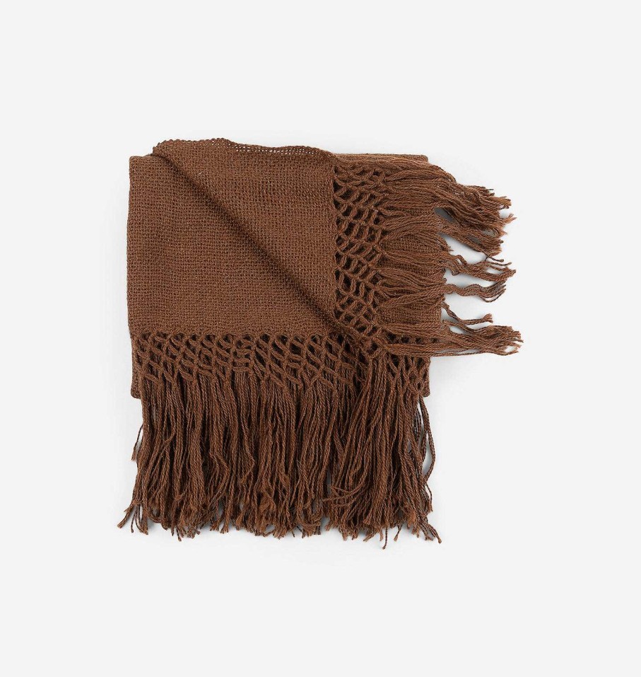 Best Wara Natural Goods Mendoza Throw Blanket