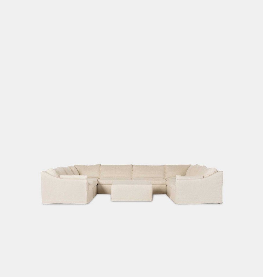 Online Austin Co Arabella Slipcovered Sectional Sofa 8Pc