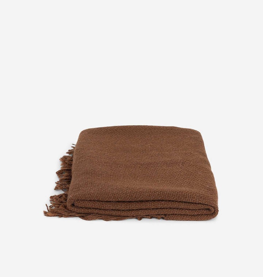 Hot Wara Natural Goods Mendoza Throw Blanket