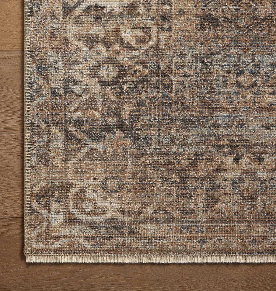 Clearance Loloi Rugs Heritage Her-07 Mocha / Denim Area Rug