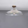 New Mullan Mono Holophane Flush Mount