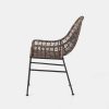 Clearance Austin Co Seymour Outdoor Dining Chair Weathered Brown