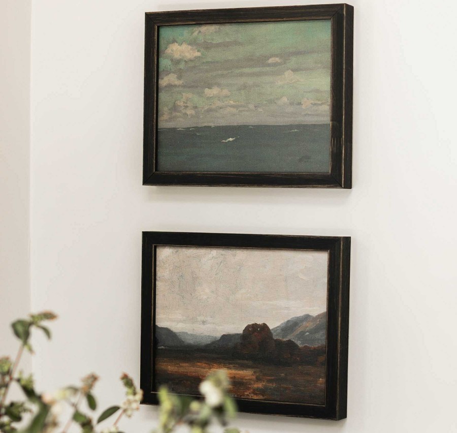 Wholesale Linen + Cloth Landscape Framed Iii