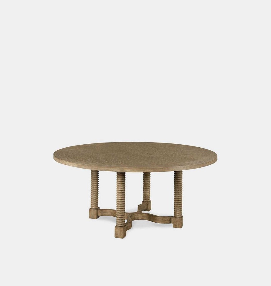 Best Woodbridge Furniture Barrett Round Dining Table