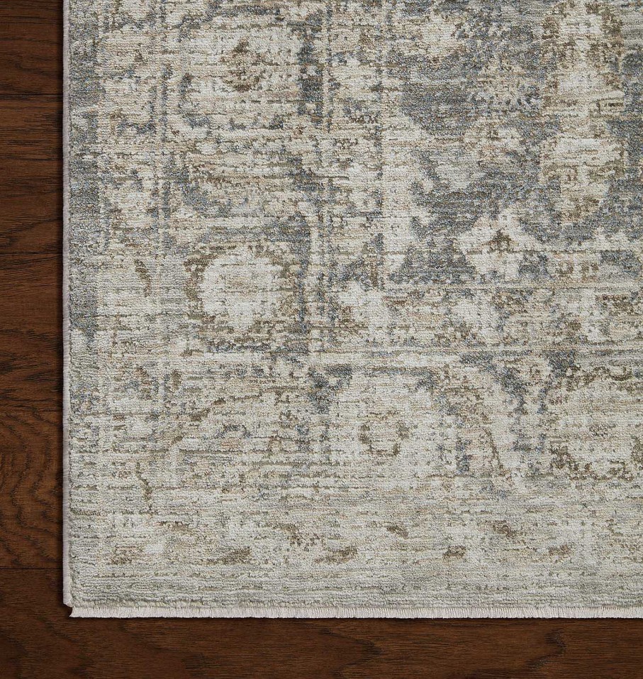 Clearance Amber Lewis x Loloi Honora Hon-02 Slate / Beige Area Rug