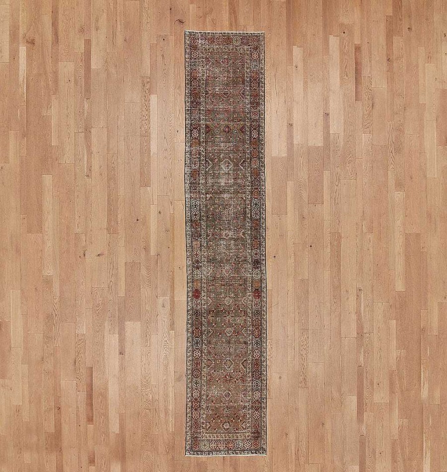 New Shoppe Vintage - Rugs Vintage Tabriz Rug 3'3" X 16'10"