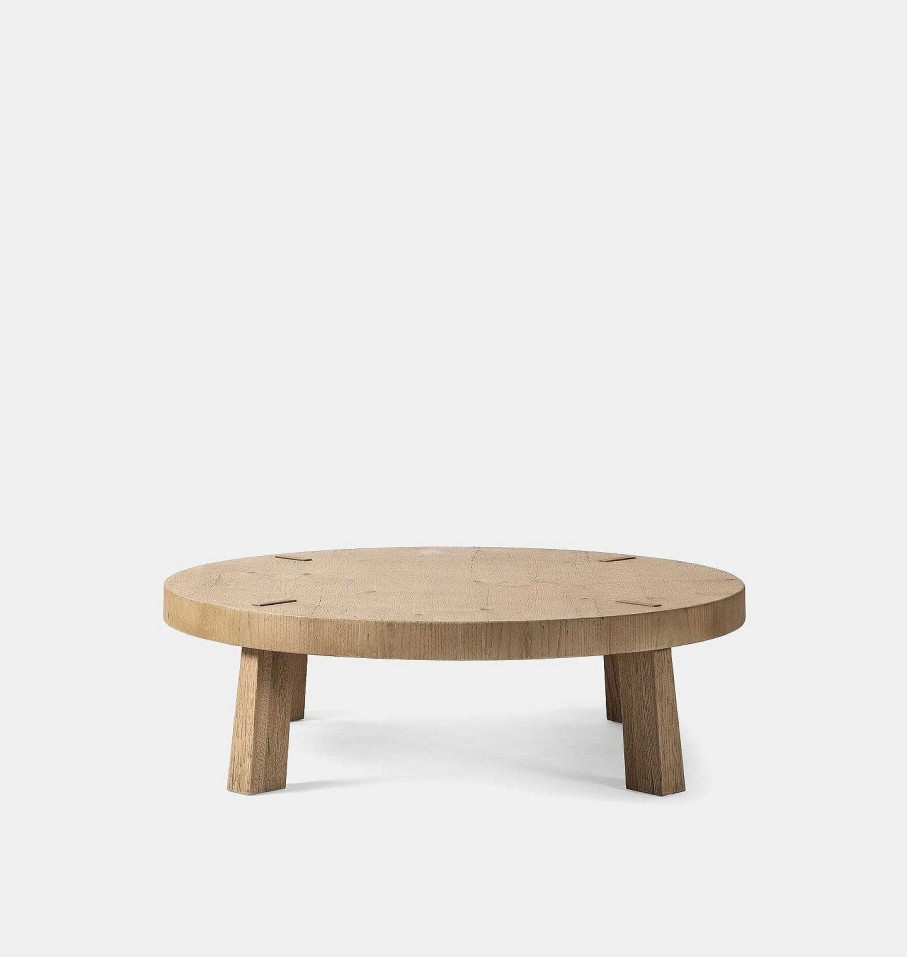 Best Amber Lewis x Four Hands Sadira Coffee Table Worn Oak