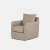 Best Austin Co Douglas Slipcovered Swivel Chair