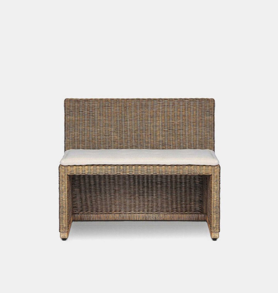 Wholesale Amber Lewis x Four Hands Senna Woven Dining Banquette - Build Your Own