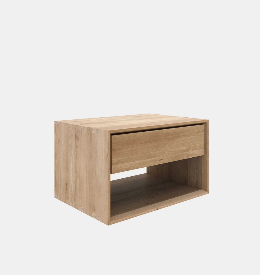 New Ethnicraft Ottessa Oak Nightstand