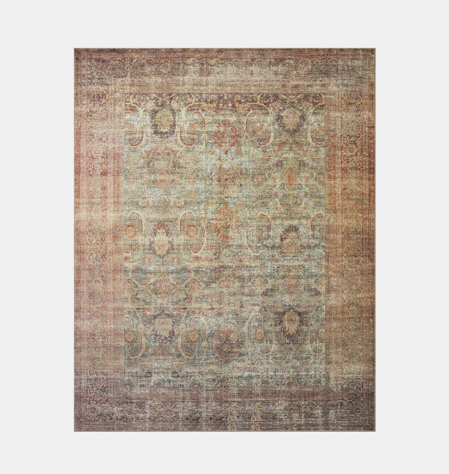 Wholesale Amber Lewis x Loloi Georgie Ger-03 Jade / Sunset Area Rug