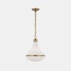 Hot Amber Lewis for Visual Comfort & Co. Wesley 15" Pendant