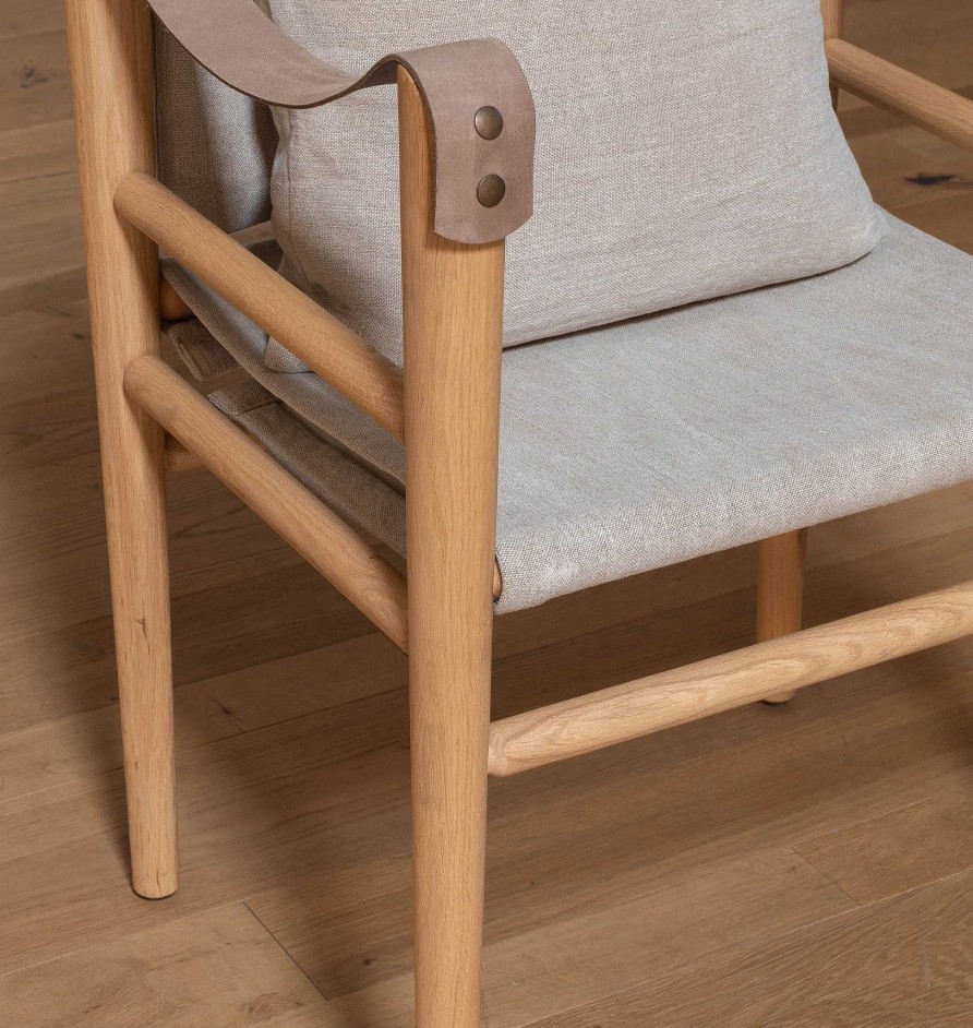 Wholesale Temps Libre Montauk Hemp Linen Dining Chair