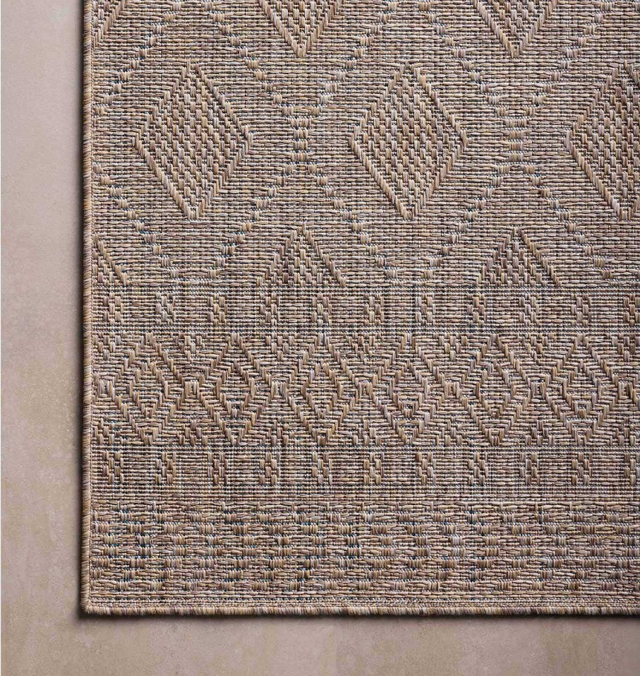 New Amber Lewis x Loloi Topanga Top-06 Natural / Mist Area Rug