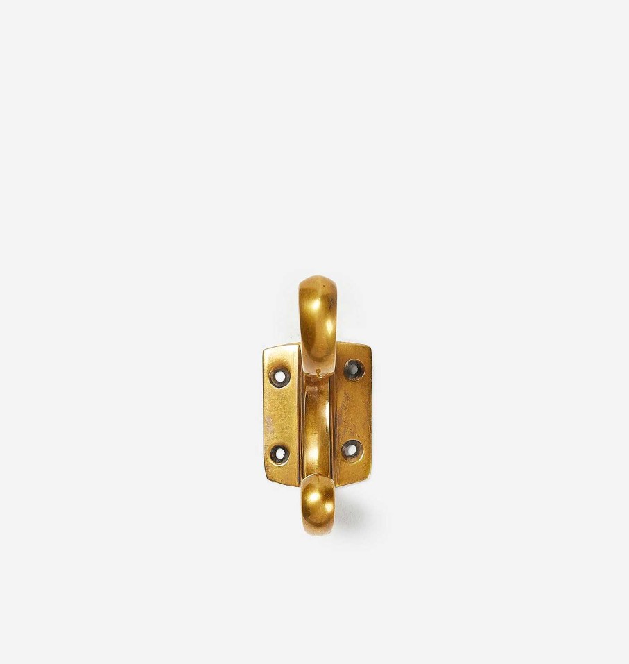 Hot Country Hardware Waterford Brass Coat Hook