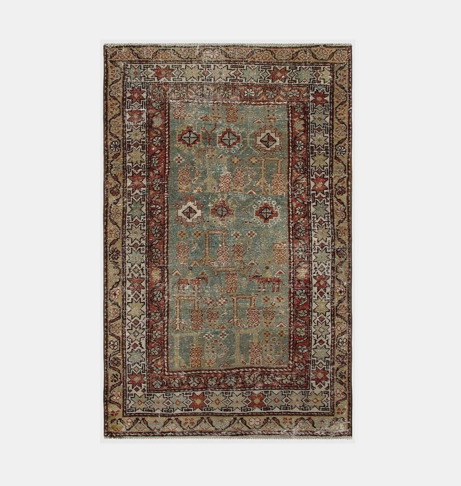 Clearance Shoppe Vintage - Rugs Vintage Karadja Rug 3'2" X 5'1"