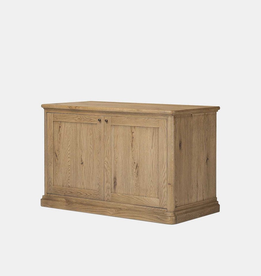 Clearance Amber Lewis x Four Hands Dumont Small Cabinet Worn Oak