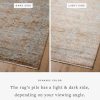 Hot Jean Stoffer x Loloi Katherine Kes-02 Terracotta / Smoke Area Rug