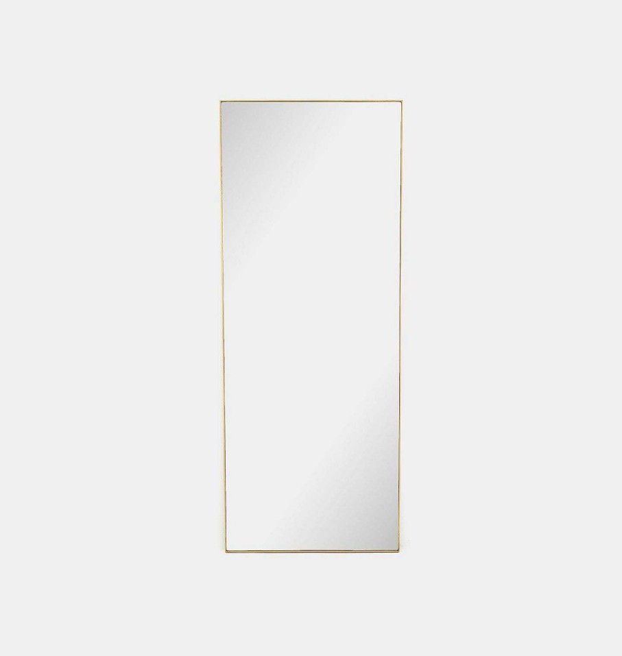 Best Austin Co Elm Floor Mirror