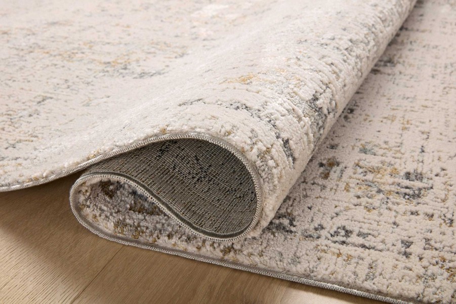 Clearance Amber Lewis x Loloi Alie Ale-02 Sand / Sky Area Rug