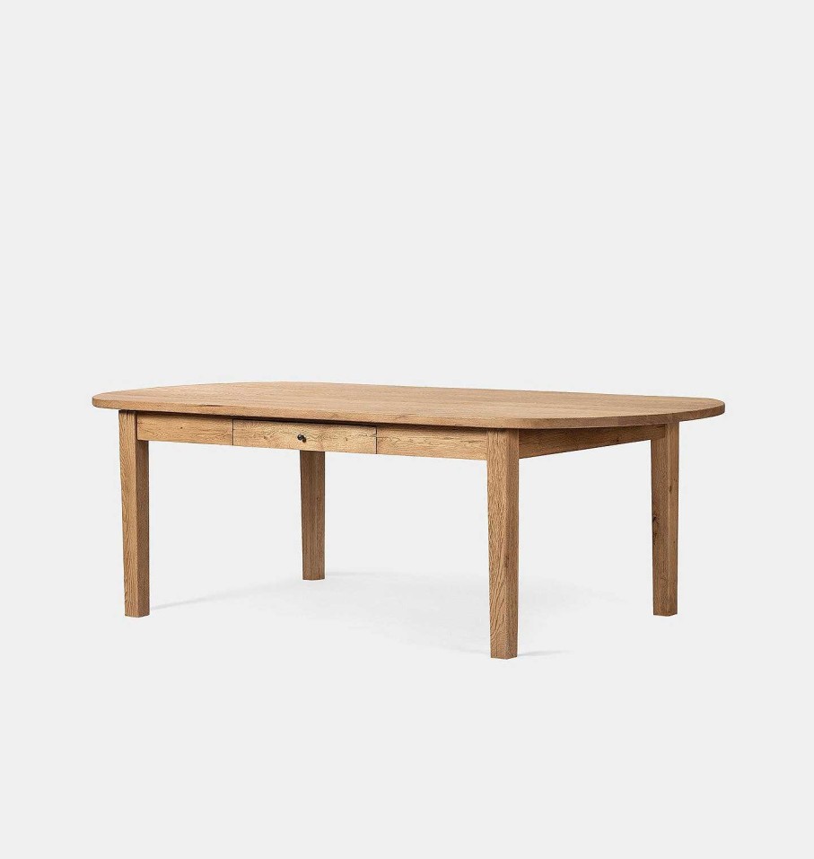 Clearance Amber Lewis x Four Hands Megan Dining Table Worn Oak