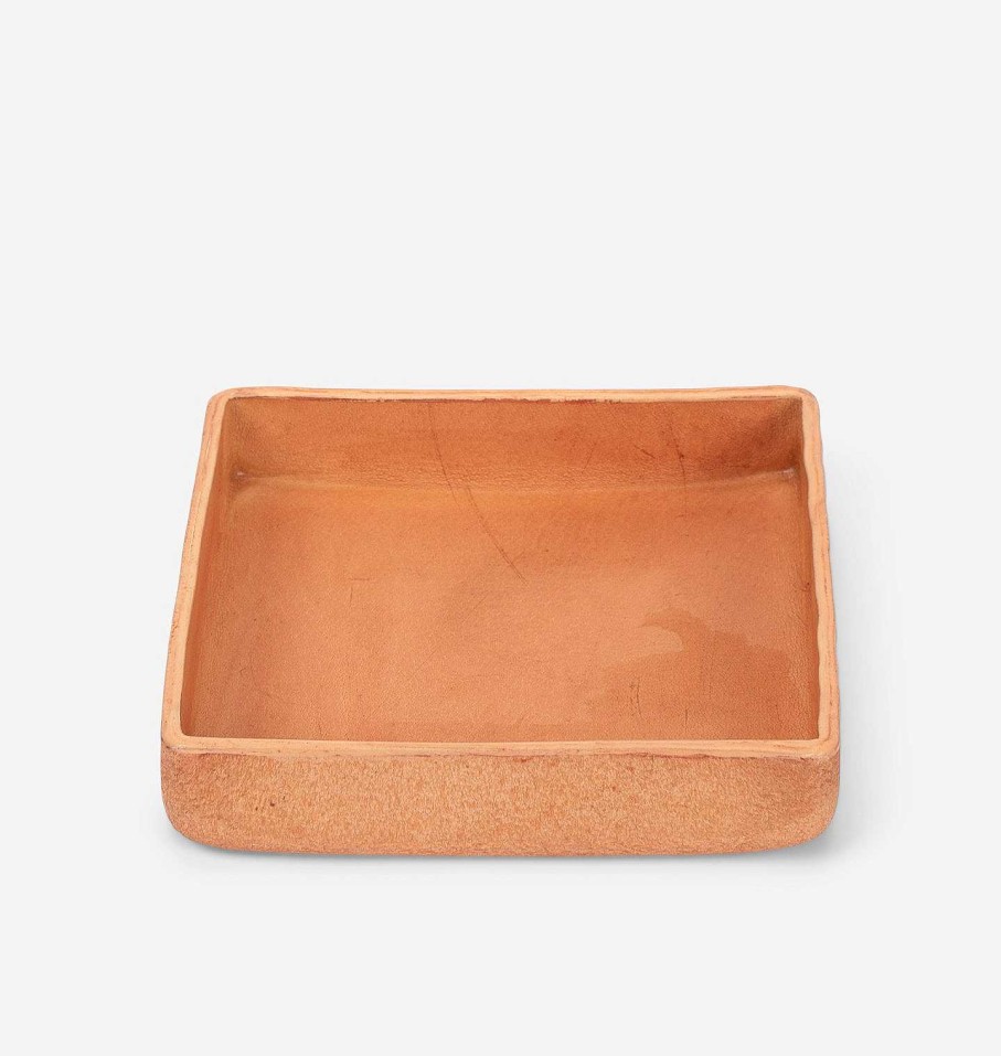 Clearance Shoppe Amber Interiors Decorative Leather Tray