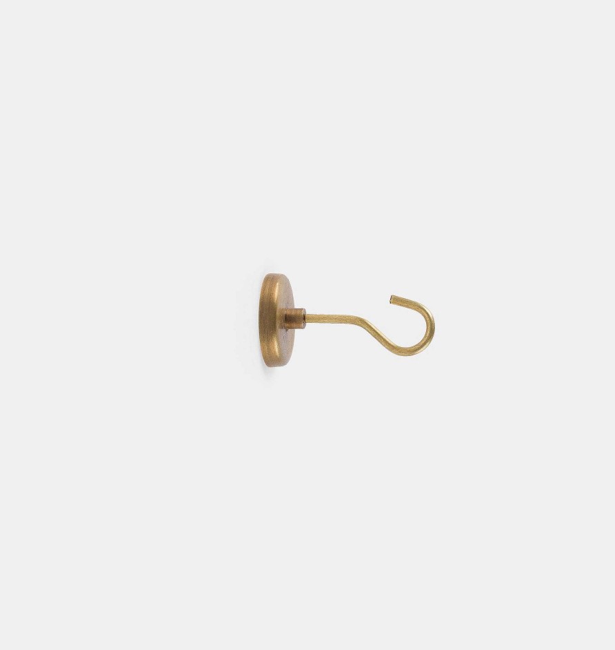 Hot Shoppe Amber Interiors Brass Magnet Hook