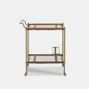 Clearance Woodbridge Furniture Erin Bar Cart