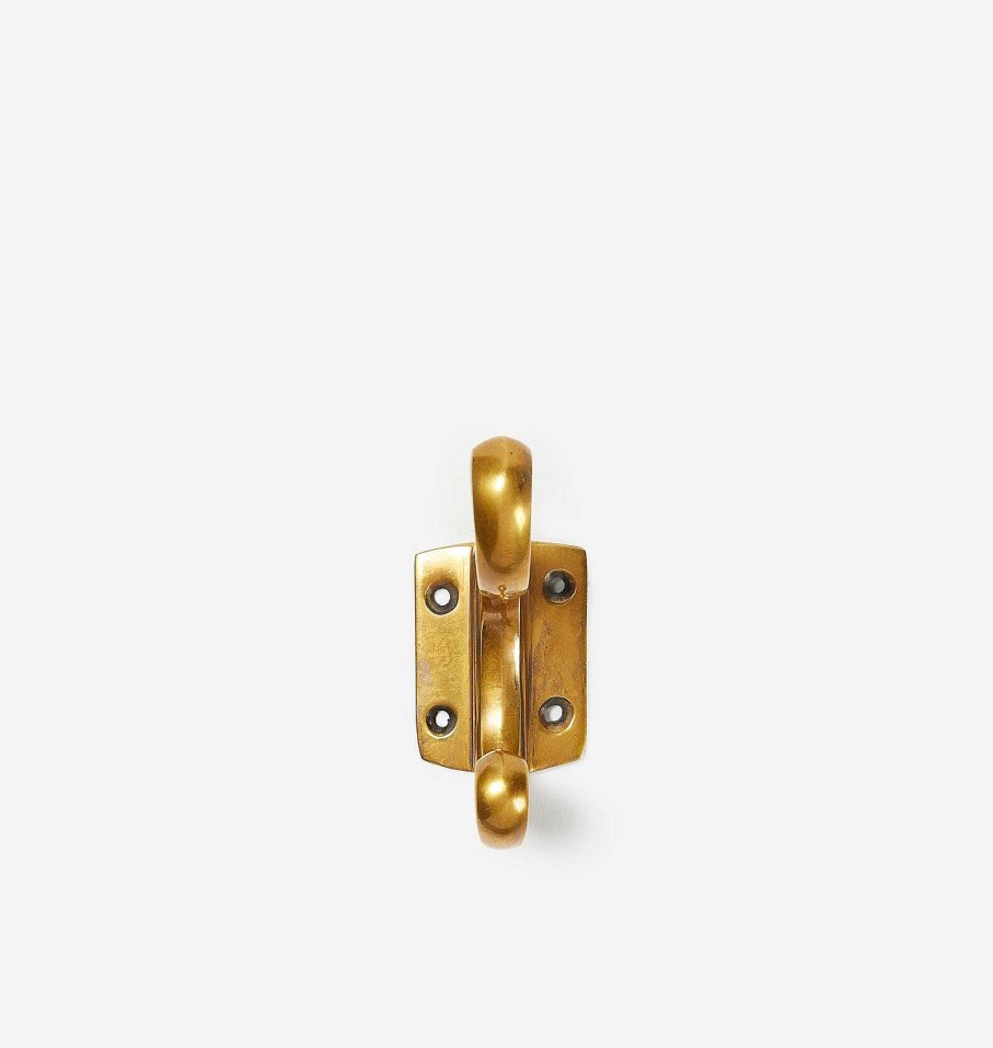 Best Country Hardware Waterford Brass Coat Hook