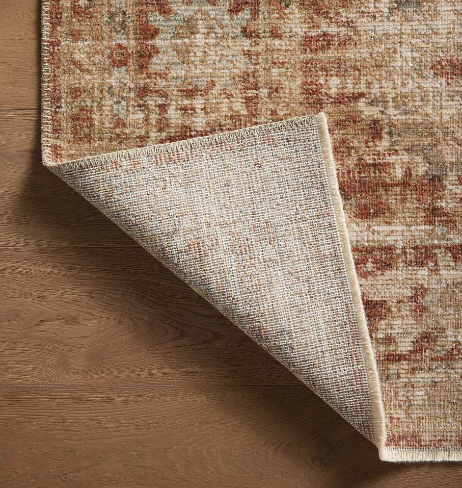 Hot Loloi Rugs Heritage Her-03 Brick / Multi Area Rug