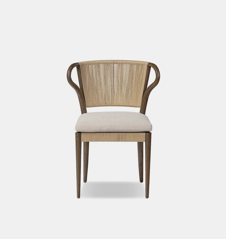 Hot Amber Lewis x Four Hands Amira Rush Dining Chair