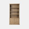 Online Amber Lewis x Four Hands Dumont Bookcase Worn Oak Veneer